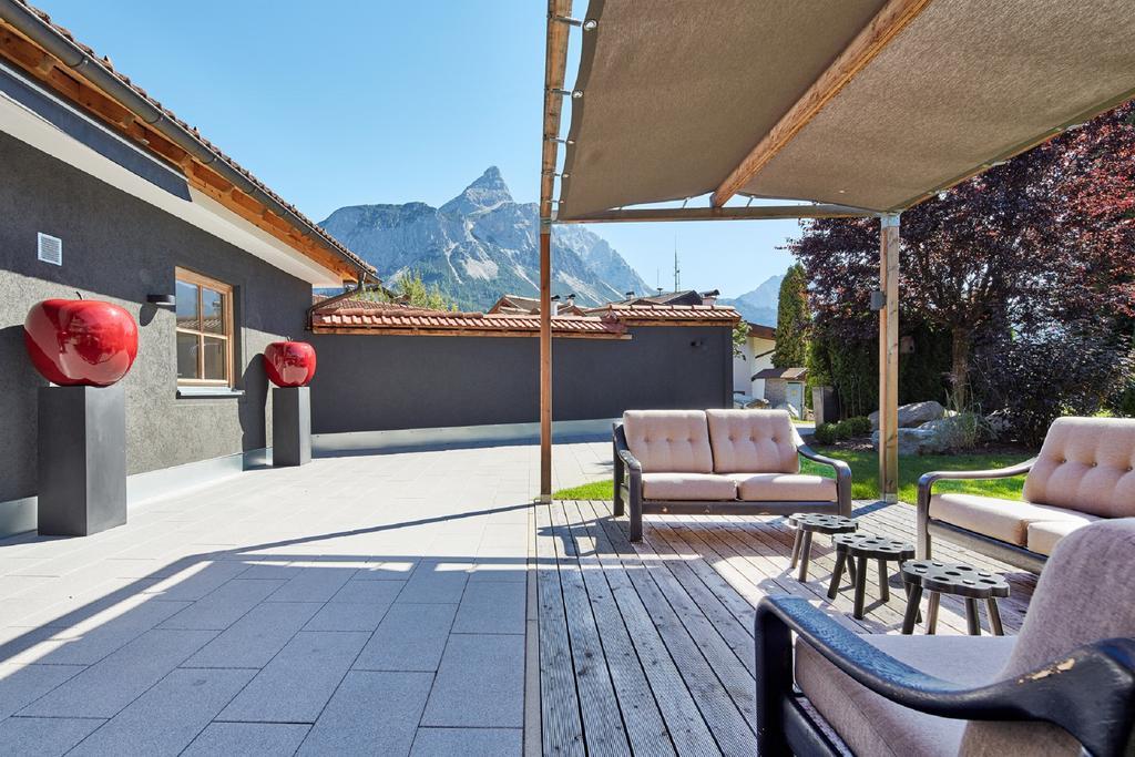 der grüne Baum Mountain Boutique Hotel Ehrwald Exterior foto